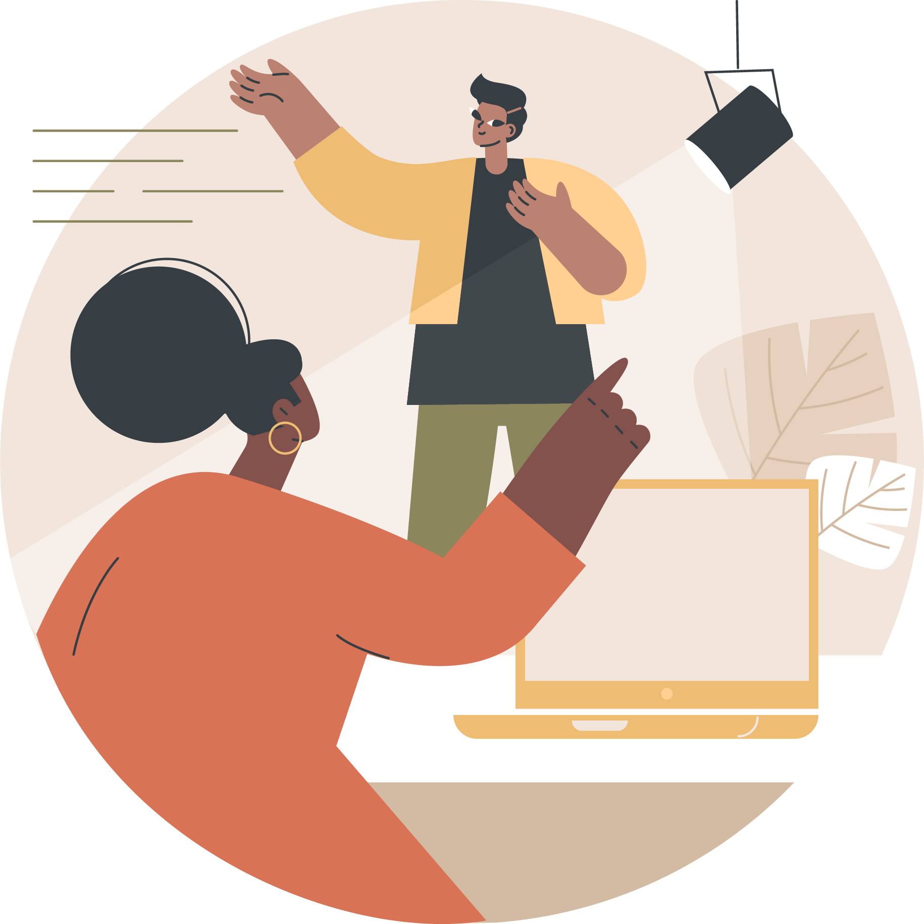 illustration nous faire confiance