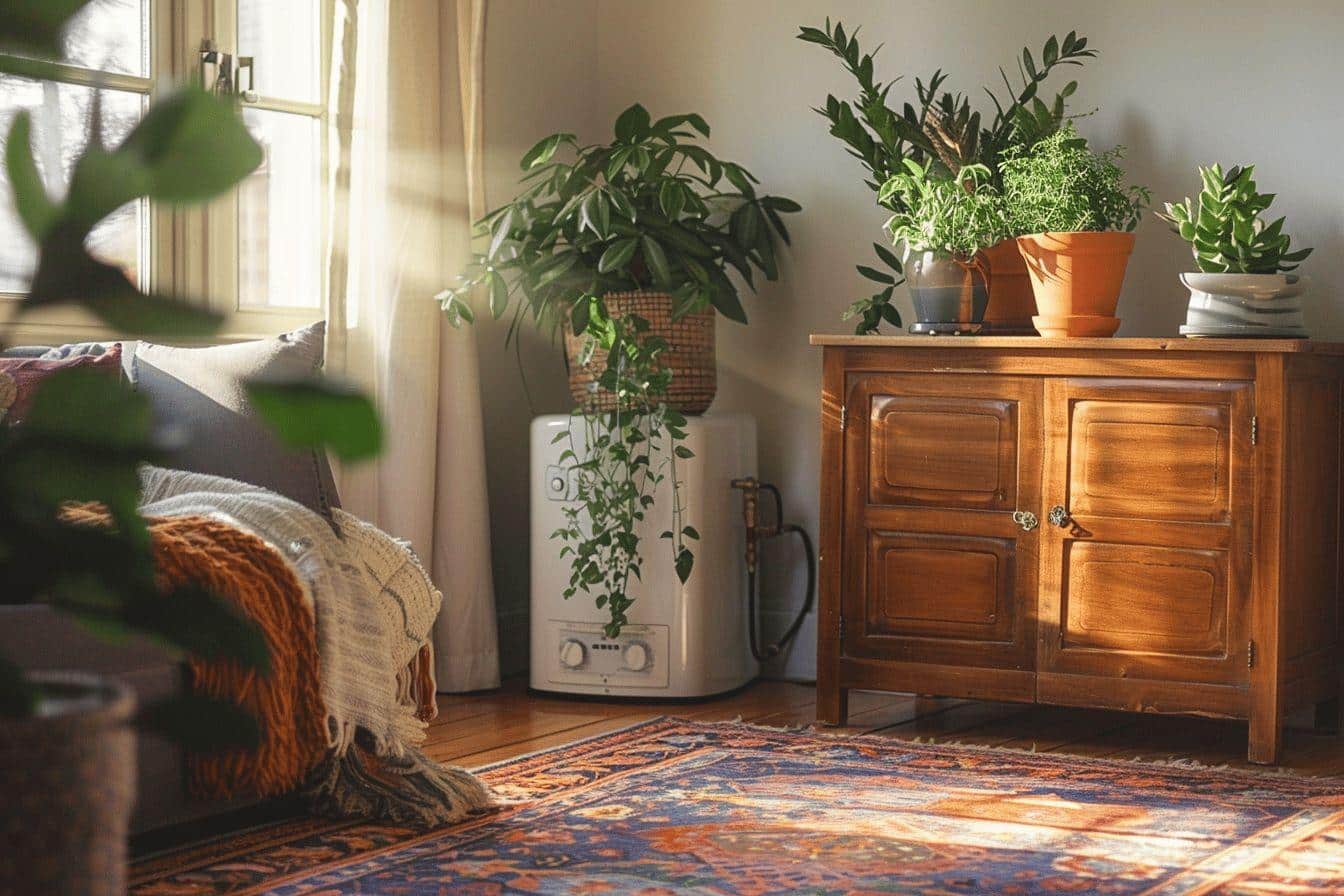 Astuce pour dissimuler son chauffe-eau dans sa déco